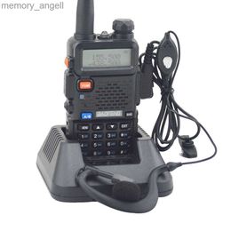 Walkie Talkie Baofeng Walkie Talkie UV-5R 8W VHF UHF Dual band FM Portable Two way radio 128CH with earpiece HKD230922