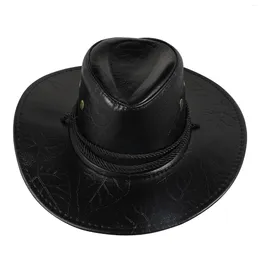 Шариковые кепки с козырьком, женские шляпы для летней шляпы, ковбойская мужская черная кепка от солнца в стиле вестерн, жесткая соломенная лента, полное платье, женское модное ведро для пастушек
