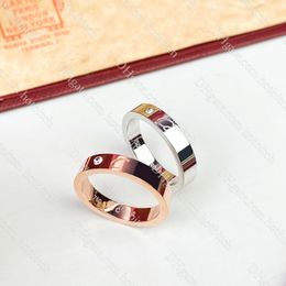 Classic Couple Ring Luxury Rings For Women Designer Classic Letter Ring High Quality Engagement Ring Jewellery Christmas Gift