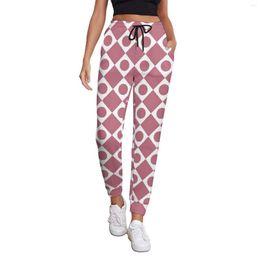 Women's Pants Retro Mod Baggy Female Vintage 60s Print Modern Sweatpants Autumn Graphic Street Wear Big Size Trousers Birthday Present