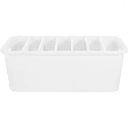 Storage Bags Sock Case Underpants Organiser Box Closet For Drawer White Pp Cases