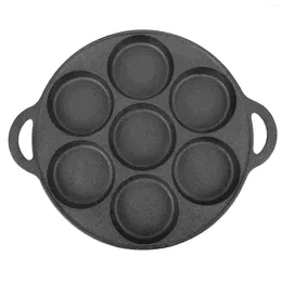 Pans Induction Cast Iron Kitchen Accessory Snail Cooking Oyster Egg Frying Casting