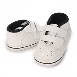 First Walkers HAIZHIW Baby Soft Sole Shoes White Christening Baptismal Moccasins Infant Boys Girls Slip-On Peas Walking