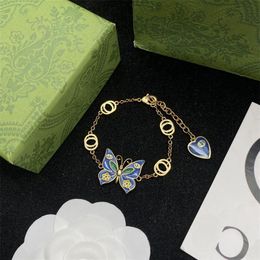 Designers Womens Pendant Necklaces G Letter Luxury Jewelry Mens Fashion Butterflys Bracelet Chain Wedding Formal Party Hoop Premiu328q