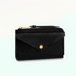 CARD HOLDER RECTO VERSO M69431 with In-between flat pocket Designer Fashion Womens Mini Zippy Organizer Wallet Coin Purse Bag206Z