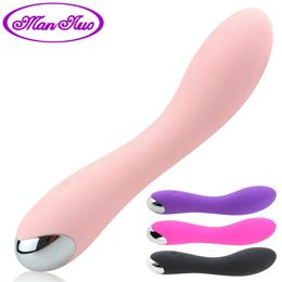 Vibrators Waterproof Vibrator g Spot for Women Strong Vibration Rechargeable Personal Effortless Insertion Ideal