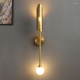 Wall Lamp Modern Led Glass Nicho De Parede Kawaii Room Decor Lamps For Reading Bunk Bed Lights Luminaire Applique