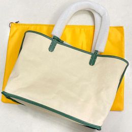 Evening Bags Fashion Classic Trendy Luxury Designer High Quality Handbag Shopping Bag Canvas Tote Trim Handle Women