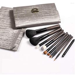 Makeup Brushes 10 Pcs High Quality Brush Set Make You His Goddess Eyeshadow Foundation Contour Eyebrow Lip