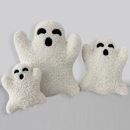 Plush Pillows Cushions Halloween Ghost Pillow 20 30 40CM Soft Cute Throw Decor Decorative Gift Toy for Kid Boy 230922