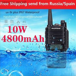 Walkie Talkie 10w Baofeng UV-9R plus VHF UHF Portable Cb Radio Comunicador Waterproof Baofeng Walkie Talkie HKD230922