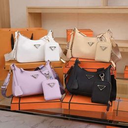 2023 Luxury designer shoulder bags new fashion men's and women's multi-functional portable crossbody bag Factory wholesale three-in-one Underarm bags factory sale