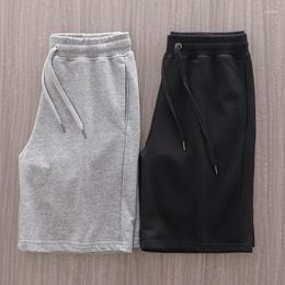Men's Shorts 2023 Fashion Cool Summer Solid Colour Multi Pockets Jogger Loose Drawstring Plus Size Male Short Trouser E70