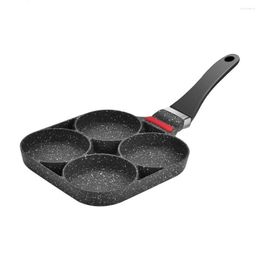 Pans 4-Cup Nonstick Egg Frying Pan Aluminium Skillet Omelette For Breakfast Swedish Pancake