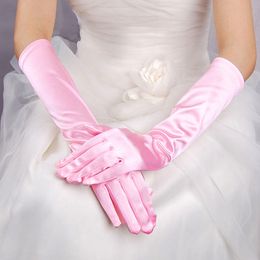 Bridal Gloves satin wedding gloves etiquette bridal sexy dinner gloves