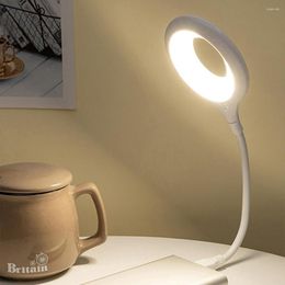 Table Lamps USB Night Light Adjustable Reading Lights Plug-in Desk Students