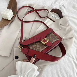 Cross Body bag 2023 New Fashion One Shoulder Underarm Small Square Bag Contrast Color designer bag high quality tote Bag