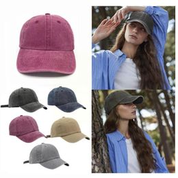 Ball Caps Spring Summer Cap Women Baseball Simple Hats Men Outdoor Vintage Visor Cotton Casual Fa M1g3