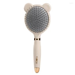 Bath Accessory Set Air Cushion Hair Brush Detangler For Women Massage Portable Hairdressing Comb With Removable Handle To Clean Up Loss