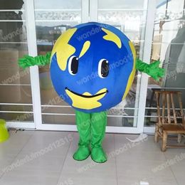 Performance Earth Mascot Costumes Carnival Hallowen Gifts Unisex Adults Fancy Games Outfit Holiday Outdoor Advertising Outfit Suit