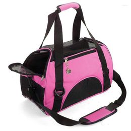 Cat Carriers Carrier Soft-Sided Pet Travel For Cats Dogs Puppy Comfort Portable Folding