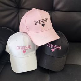 Ball Caps Korean girl group Kpop classic embroidered baseball cap four seasons sun protection hat outdoor sports summer couple hat 230921