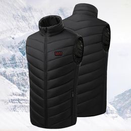Men's Vests Advanced Technology Vest Overheating Protection Winter Usb Jacket For Men Women Windproof Electric Waistcoat Coat