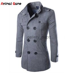 Men's Jackets New Autumn Coat Men Wool Coats Man Loose Casual Fashion Spring Jackets Woollen Jackets Mens Clothes Male J230922