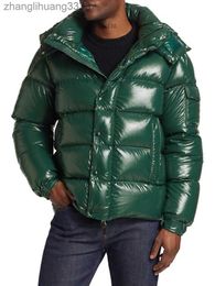 Parkas masculinas tendência jaqueta design de moda inverno feminino parka com capuz superior zíper casaco grosso para baixo pato quente nfc scan jaquetas de inverno masculinas