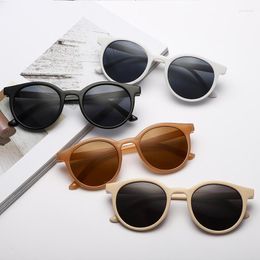 Sunglasses Retro Round Women Brand Designer Vintage Small Sun Men Glasses Ladies Korean Style Shades Eyewear Female