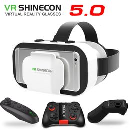 VRAR Accessorise VR SHINECON 5.0 Glasses Virtual Reality 3D Glasses For 4.7 - 6.0 inch Phone 230922