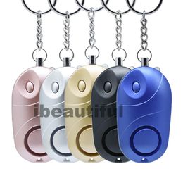 top popular Wholesale 100x Personal Alarm Girl Women Old man Security Protect Alert Safety Scream Loud Keychain 130db Egg 2024