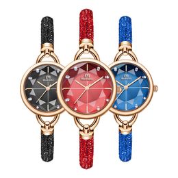 Newest Style Modern Quartz Watch Ladies Bracelet Sports Watches Diamond Shiny Girls Wrist Watch3325