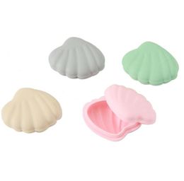 Hookah Accessories Scallop Shell Nonstick 20ML Wax Containers Silicone Box Jars Tool Storage Jar Oil Holder Pill Boxes Multiple Use DHL