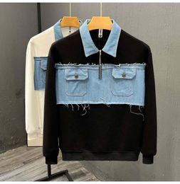 Men's Hoodies TR0932 Fashion & Sweatshirts 2023 Runway Luxury European Design Party Style Clothing