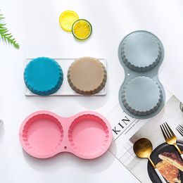 Stampi per cupcake in silicone riutilizzabili di alta qualità - Set di due