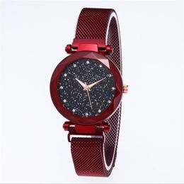 Newest Style Diamond watch Starry Sky Dial Beautiful Quartz Womens Watch Ladies Watches Fahsion Woman Casual Wristwatches246V