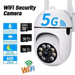 IP Cameras Camera 2.4G 5G WiFi Wireless Night Vision Video Surveillance Security CCTV With Motion Detection Monitoring Camcorders 230922