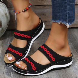 Sandals Summer Shoes Women Fashion Casual Open Toe For Soft Elegant Mesh Fabric Zapatos De Mujer Footwear