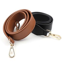 Solid Colour Split Women Bag Handles 90CM Messenger Bag Strap Replacement Parts Leather Female Shoulder Purses Belts252T