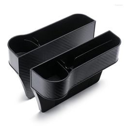 Car Organiser Seat Crevice Storage Box Gap Slit Pocket Catcher Universal Card Phone Key Holder