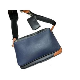 Luis Vuittons Bags Trio Designer Shoulder Lvse Crossbody Bag Men Louisehandbag Fashionable Messenger Bags Handbag Fashionable