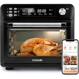 Cosori Toaster Oven Air Fryer CS100-AO-RXB, Smart 26.4QT Large Stainless Steel Convection Oven for Pizza, Rotisserie