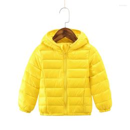 Down Coat Kids Girls Coats Children Boys Lightweight Jacket Autumn/Winter Baby Fashion Warming Colorful Child Outerwear