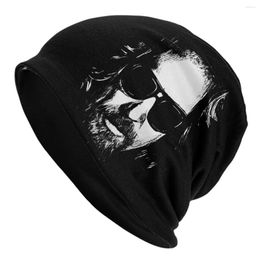 Berets Big Lebowski Beanie Hats The Dude Knit Hat Outdoor Elastic Female Male Caps Spring Design Hip Hop Bonnet Gift