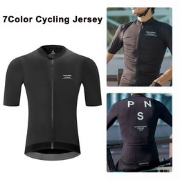 Cycling Shirts Tops Pas Normal Studios Cycling Jersey High Quality Bike Jersey Bicycle Clothes Tops Shirt Mallot Ciclismo Hombre MTB Cycling Clothes 230922