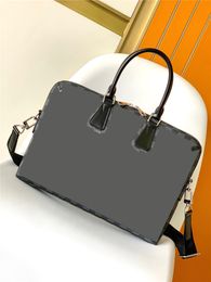 Designer Luxury N48224 Damier Graphite Porte de Cumanjour 2WAY Business bag 7A Best Quality
