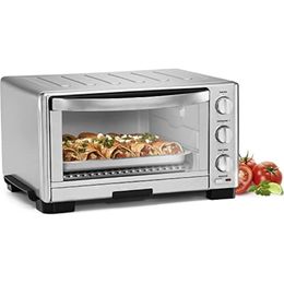 New Cuisinart TOB-1010 Toaster Oven Broiler, 11.875" X 15.75" X 9", Stainless Steel
