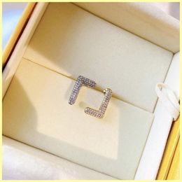 Designers Diamond Earrings Gold Stud Earring 925 Silver For Women Love stud Buzatue Luxury Jewellery hoops With Box261H