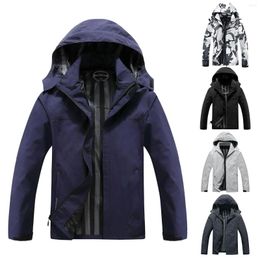 Men's Jackets Winter Parka Men Windbreak Charge Coat Plus Thick Warm Windproof Fur Coats Male Hooded Zp Up Overcoat Bomber